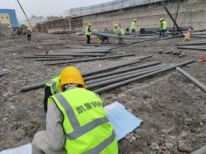 龙井螺栓球网架结构